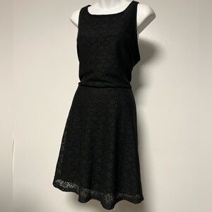 No Boundaries Women's Sleeveless Summer Dress Black Size XLarge 15-17 New